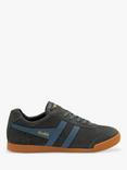 Gola Classics Harrier Suede Lace Up Trainers, Storm/Moonlight