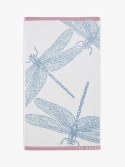 Ted Baker Dragonfly Towels, Denim