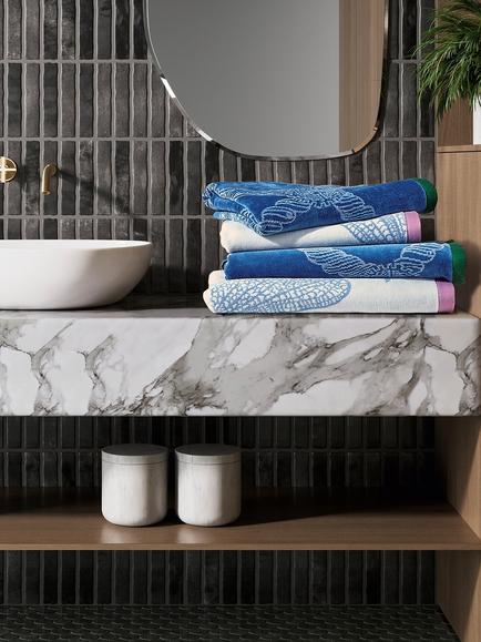 Ted Baker Dragonfly Towels - view 2, Denim