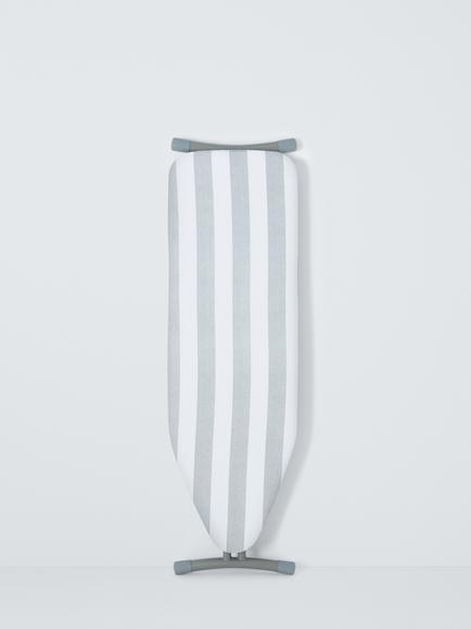 John Lewis Ironing Board Cover, Grey Stripe, Multi
