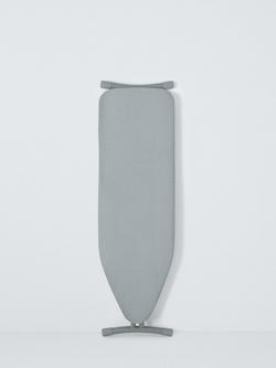 John Lewis Metallised Ironing Board Cover, Grey, Grey