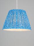 John Lewis Lumia Tapered Lampshade, Ibiza Blue