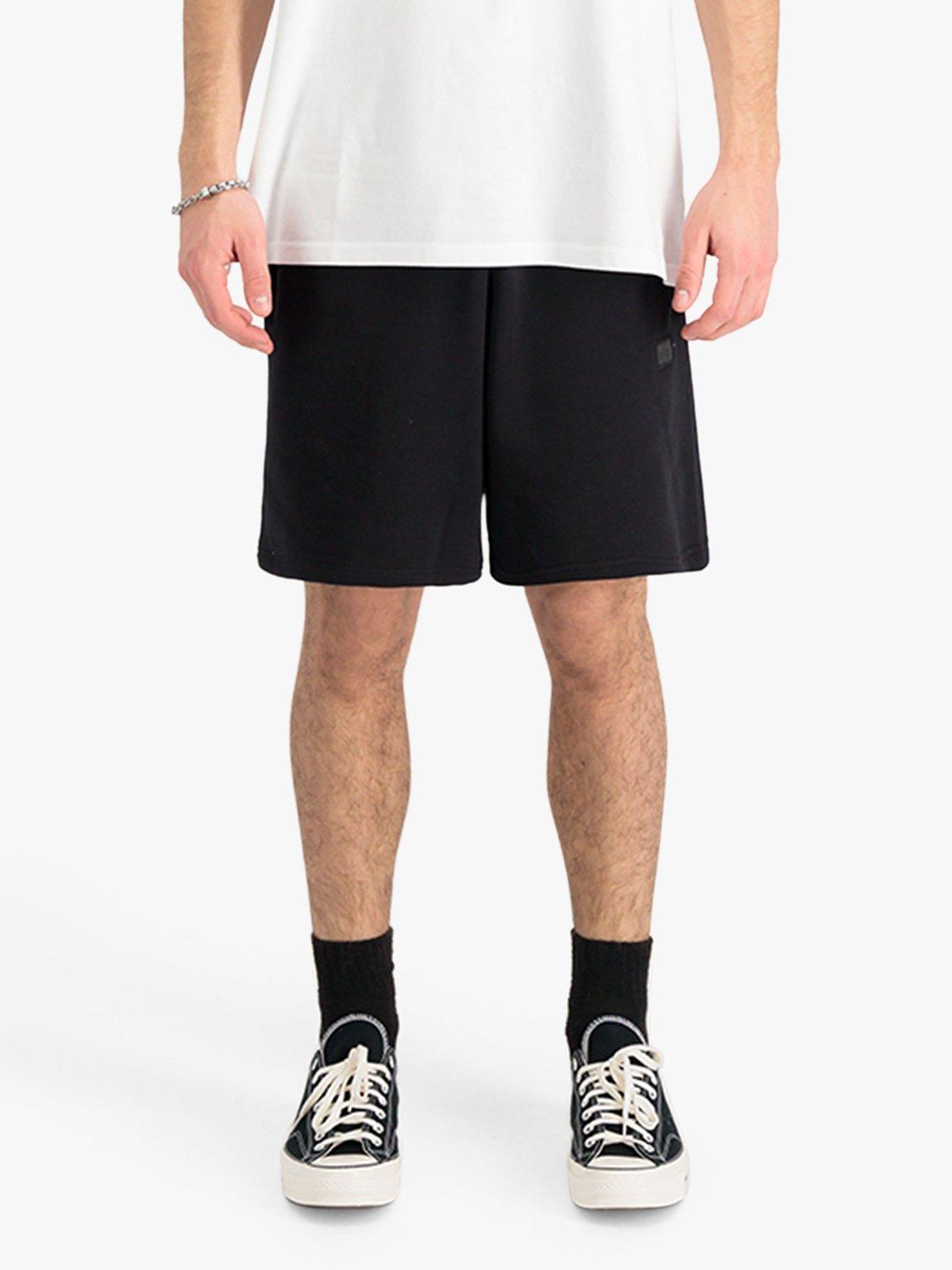Alpha Industries RL Cotton Drawstring Shorts, Black