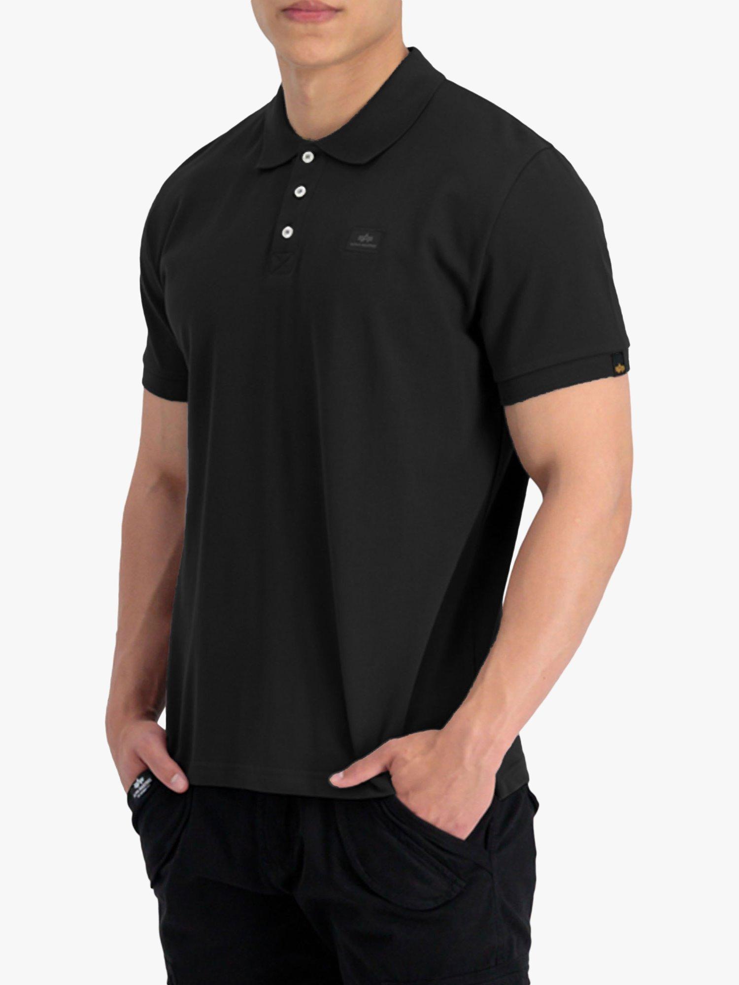 Alpha Industries X-Fit Polo Shirt, 03 Black