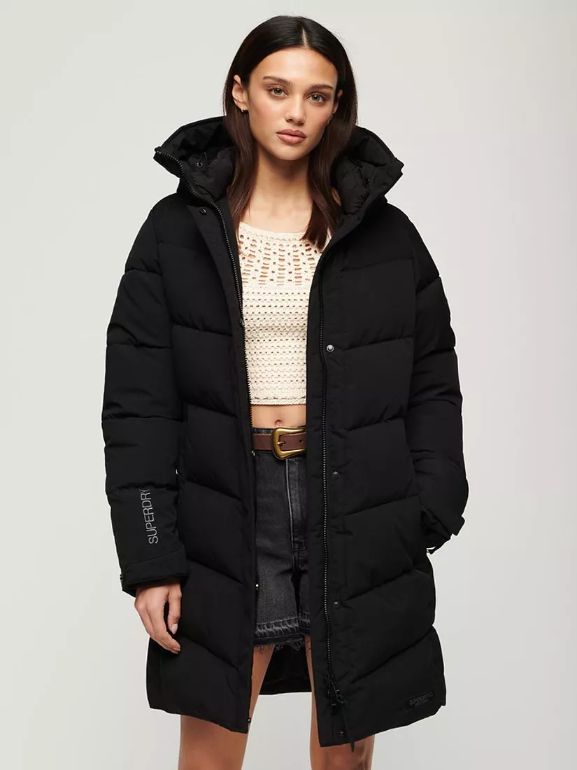 Chevron padded jacket hotsell