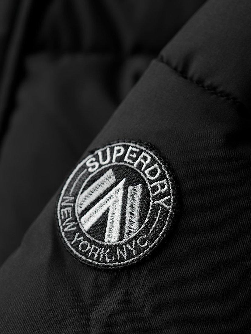 Superdry chevron padded parka deals