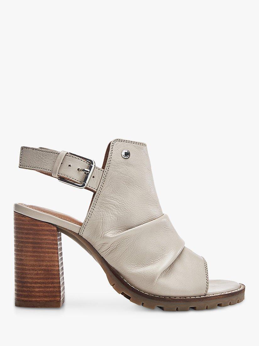 Moda in Pelle Mirianne Leather Sandals, Taupe