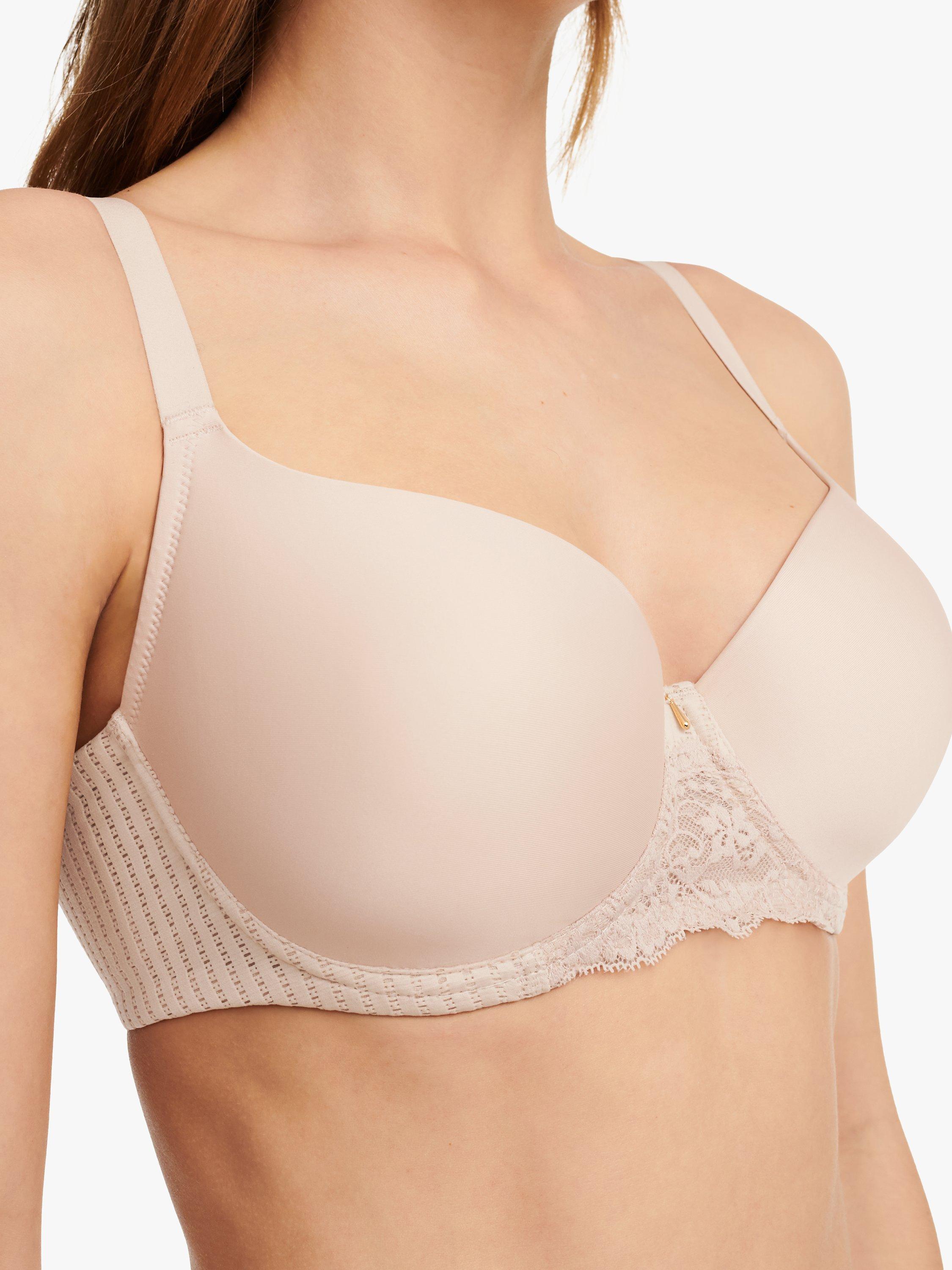 Product image 3 of 4, which shows Chantelle Marilyn Soft Feel T-Shirt Bra, Golden Beige, 32C