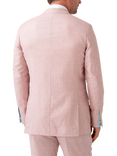 KOY Linen Blend Blazer, Light Pink