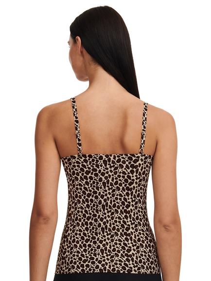 Chantelle Soft Stretch Camisole - view 2, Leopard Print