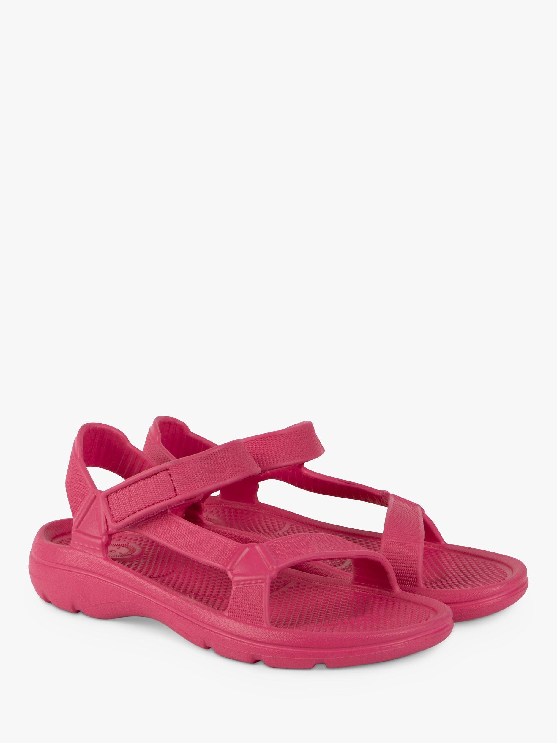 Product image 4 of 5, which shows totes Ladies SOLBOUNCE Riley Adjustable Sport Sandals, Azalea Pink, 4