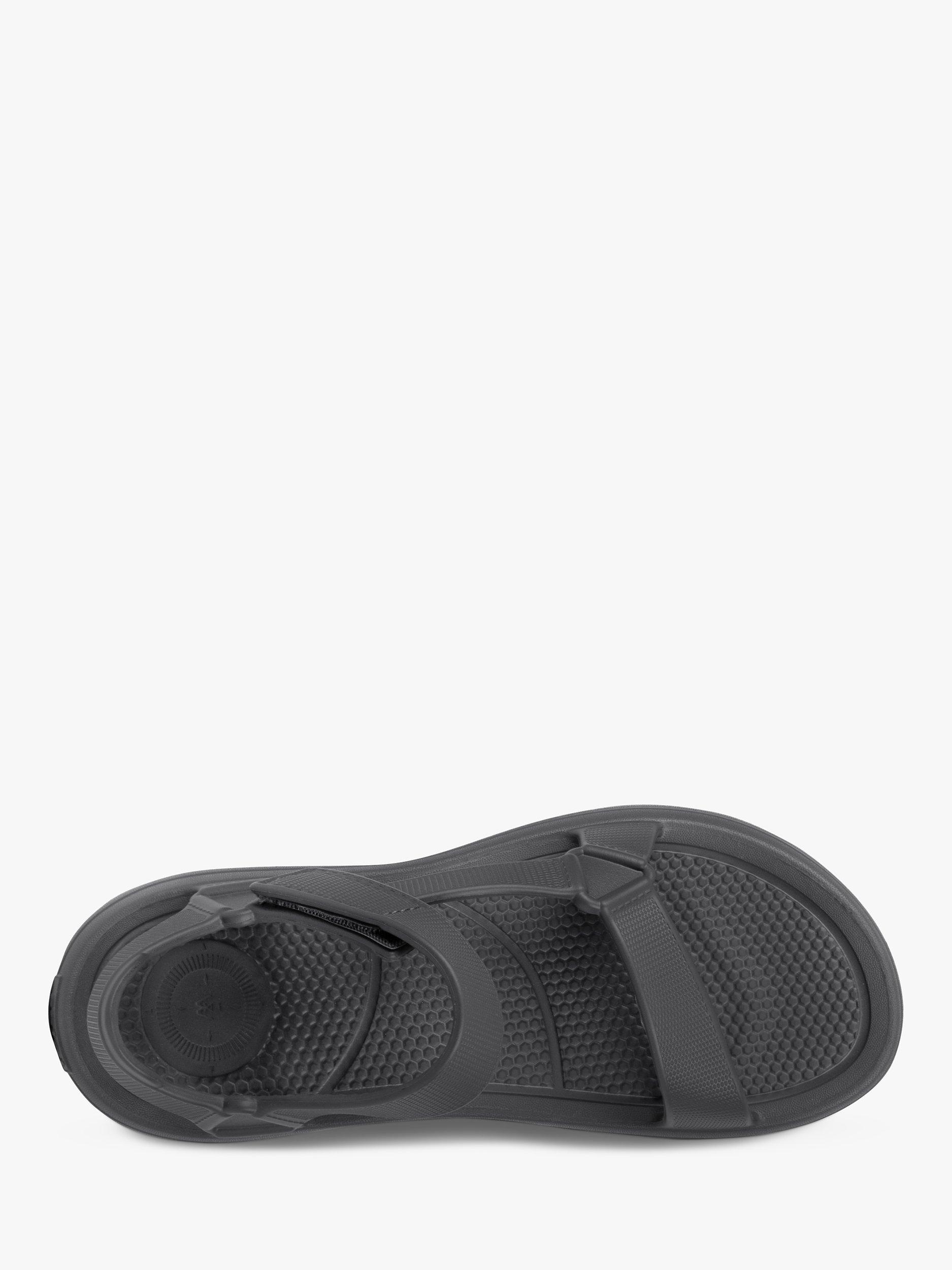 Product image 3 of 6, which shows totes SOLBOUNCE Velcro Sport Sandals, Mineral Grey, 7