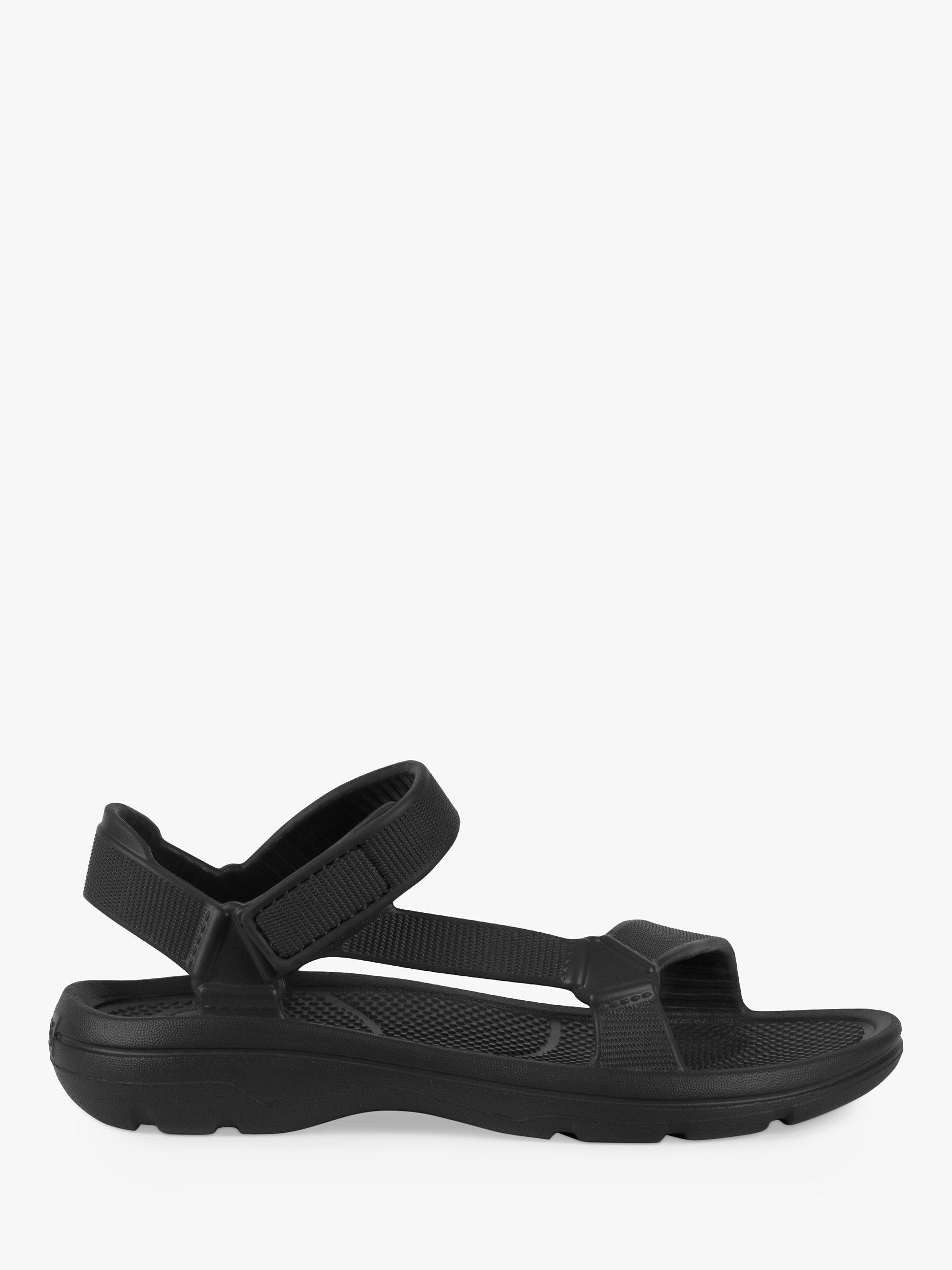Product image 1 of 6, which shows totes Ladies SOLBOUNCE Riley Adjustable Sport Sandals, Black, 4