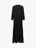 Lollys Laundry Nee Tiered Maxi Dress, Black