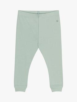 Petit Bateau Baby Ribbed Leggings, Herbier