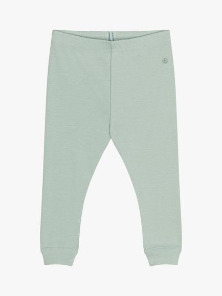 Petit Bateau Baby Ribbed Leggings, Herbier