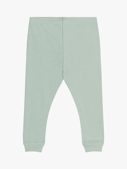 Petit Bateau Baby Ribbed Leggings - view 2, Herbier