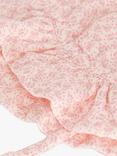 Petit Bateau Baby Floral Print Cotton Gauze Sun Hat