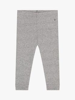 Petit Bateau Baby Ribbed Leggings, Chaton Chine