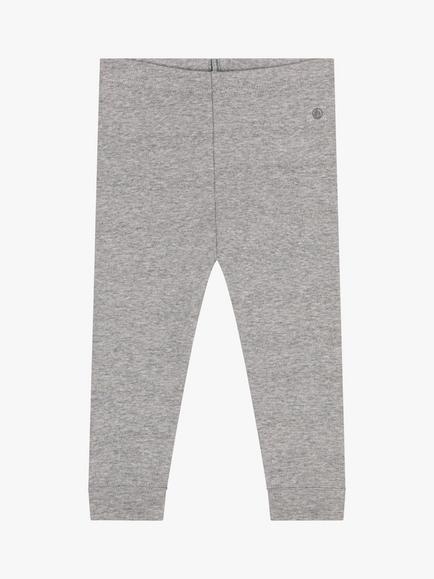 Petit Bateau Baby Ribbed Leggings, Chaton Chine
