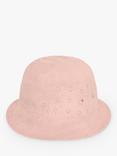 Petit Bateau Kids' Broderie Anglaise Bucket Hat, Saline