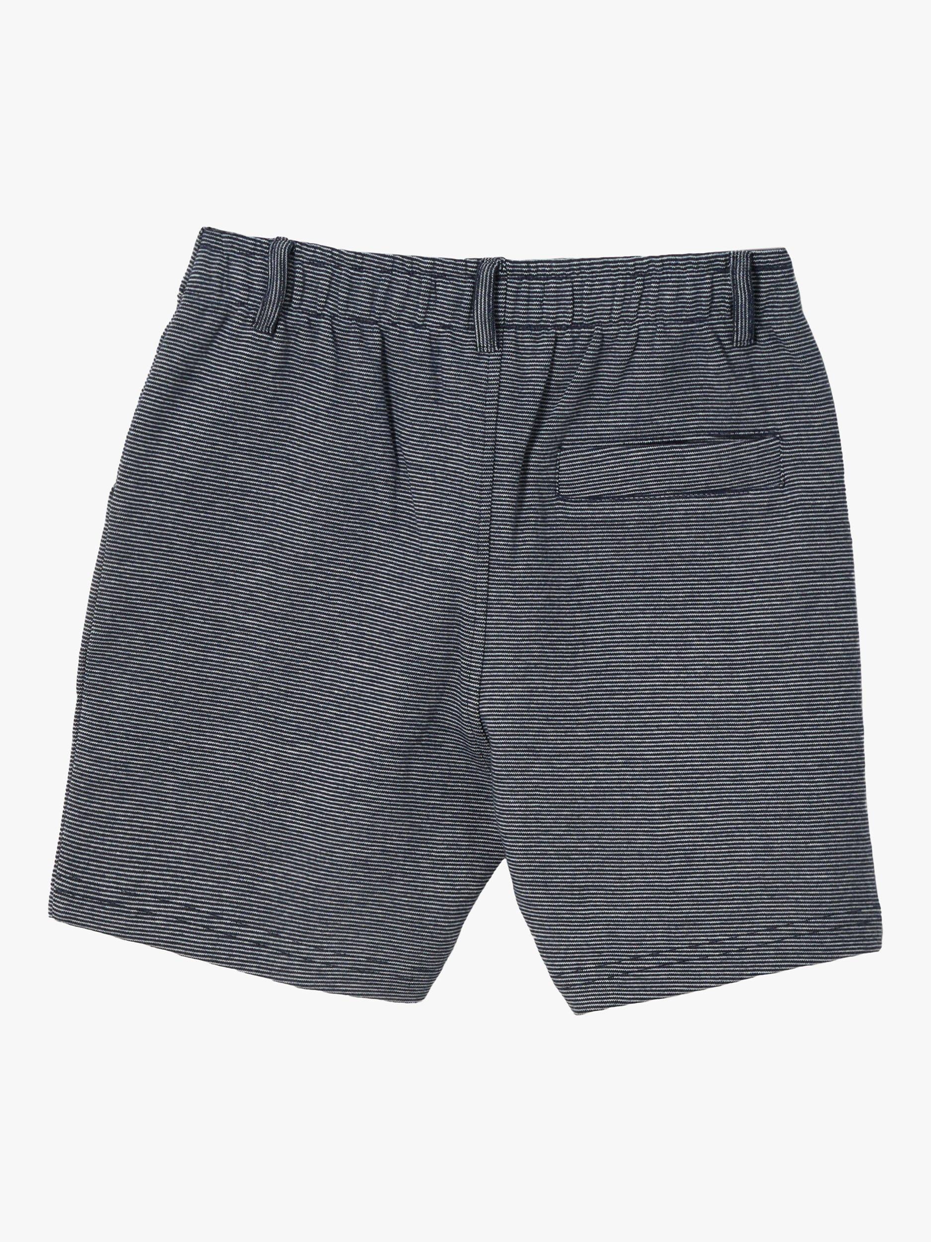 Product image 5 of 6, which shows Angel & Rocket Kids' Dawsom Textured Smart Shorts, Navy, 3Y