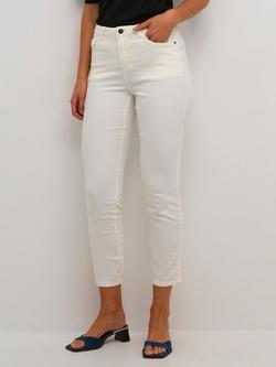KAFFE Zelina 7/8 Jeans, Chalk, Chalk
