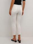 KAFFE Zelina 7/8 Jeans, Chalk