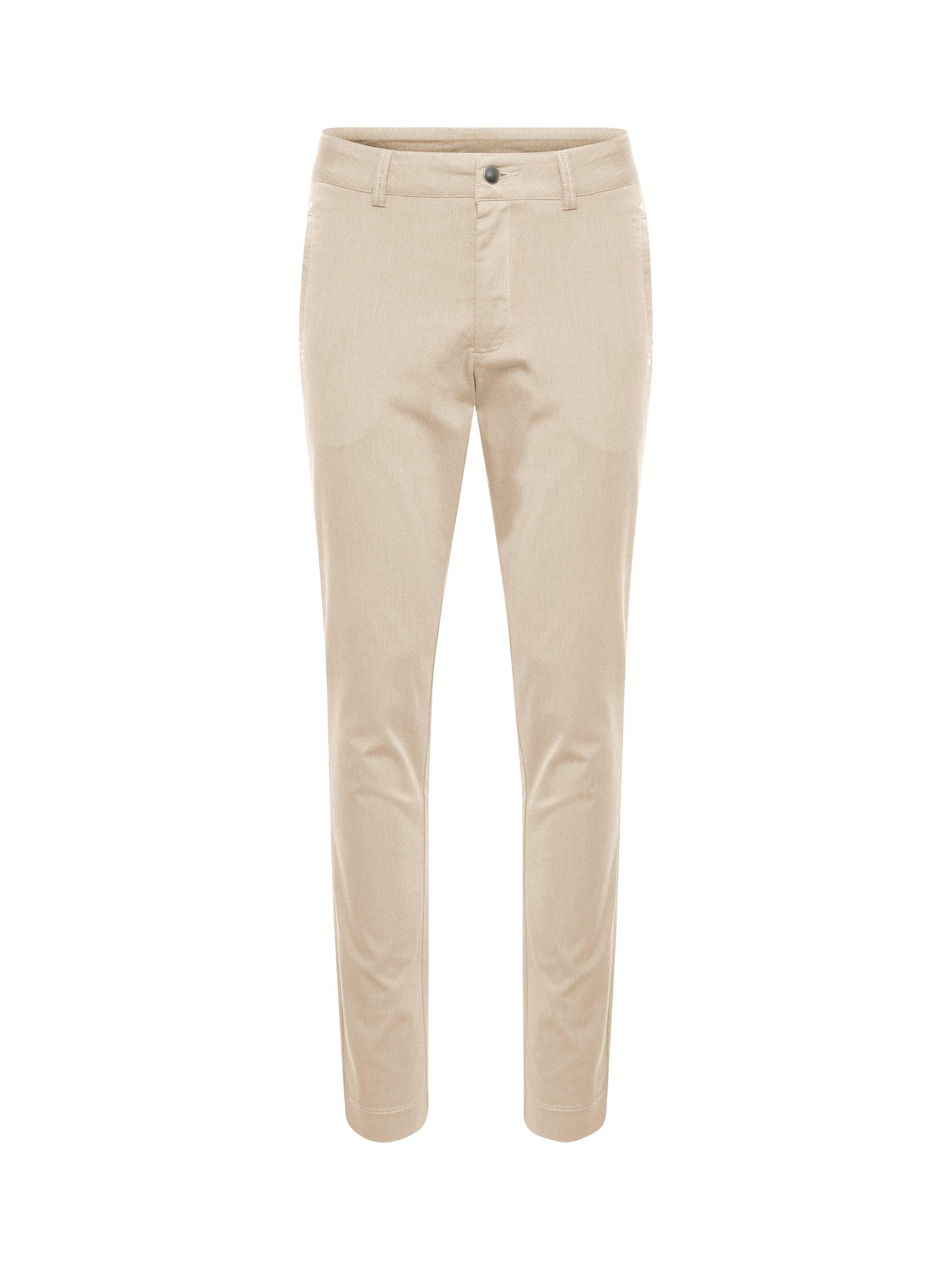 Product image 5 of 6, which shows KAFFE Lea Rivet Trousers, Feather Gray, 8