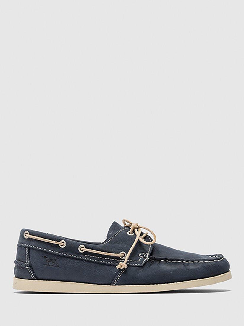 Rodd & Gunn Viaduct Leather Boat Shoes, Denim, 7