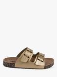 totes Double Buckle Slider Sandals