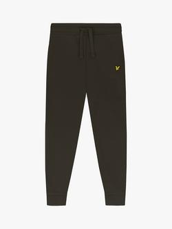 Lyle & Scott Kids' Skinny Fit Joggers, Olive