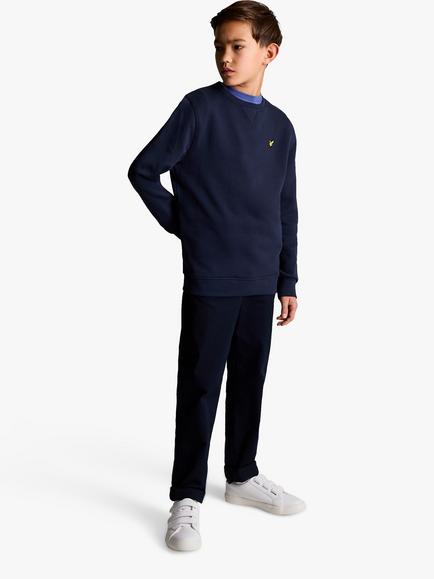 Lyle & Scott Kids' Crew Neck Sweatshirt - view 2, Navy