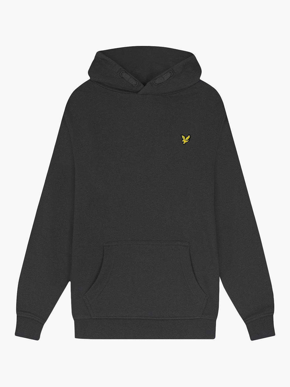 Product image 1 of 1, which shows Lyle & Scott Kids' Pullover Hoodie, Gunmetal, 3-4 years