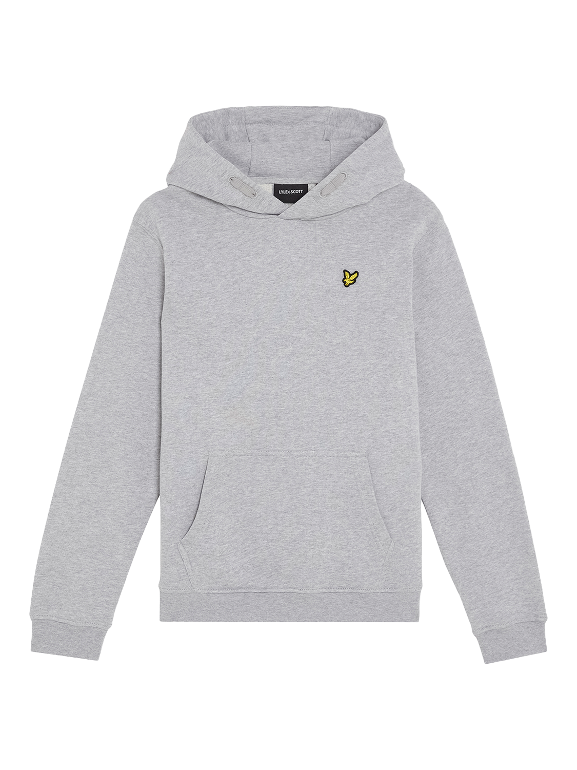 Product image 1 of 3, which shows Lyle & Scott Kids' Pullover Hoodie, Grey Light, 5-6 years