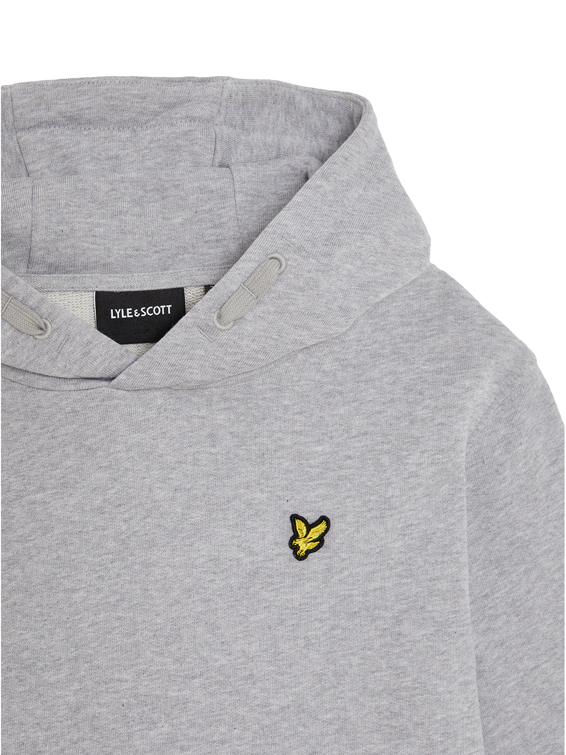 Product image 2 of 3, which shows Lyle & Scott Kids' Pullover Hoodie, Grey Light, 5-6 years