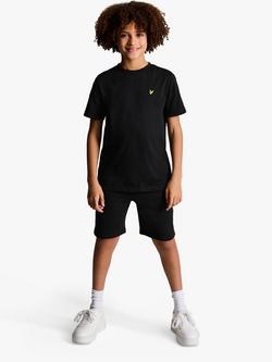 Lyle & Scott Kids' Jogger Shorts, Jet Black