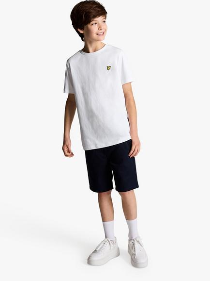 Lyle & Scott Kids' Plain T-Shirt - view 2, White