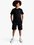 Lyle & Scott Kids' Plain T-Shirt, Jet Black