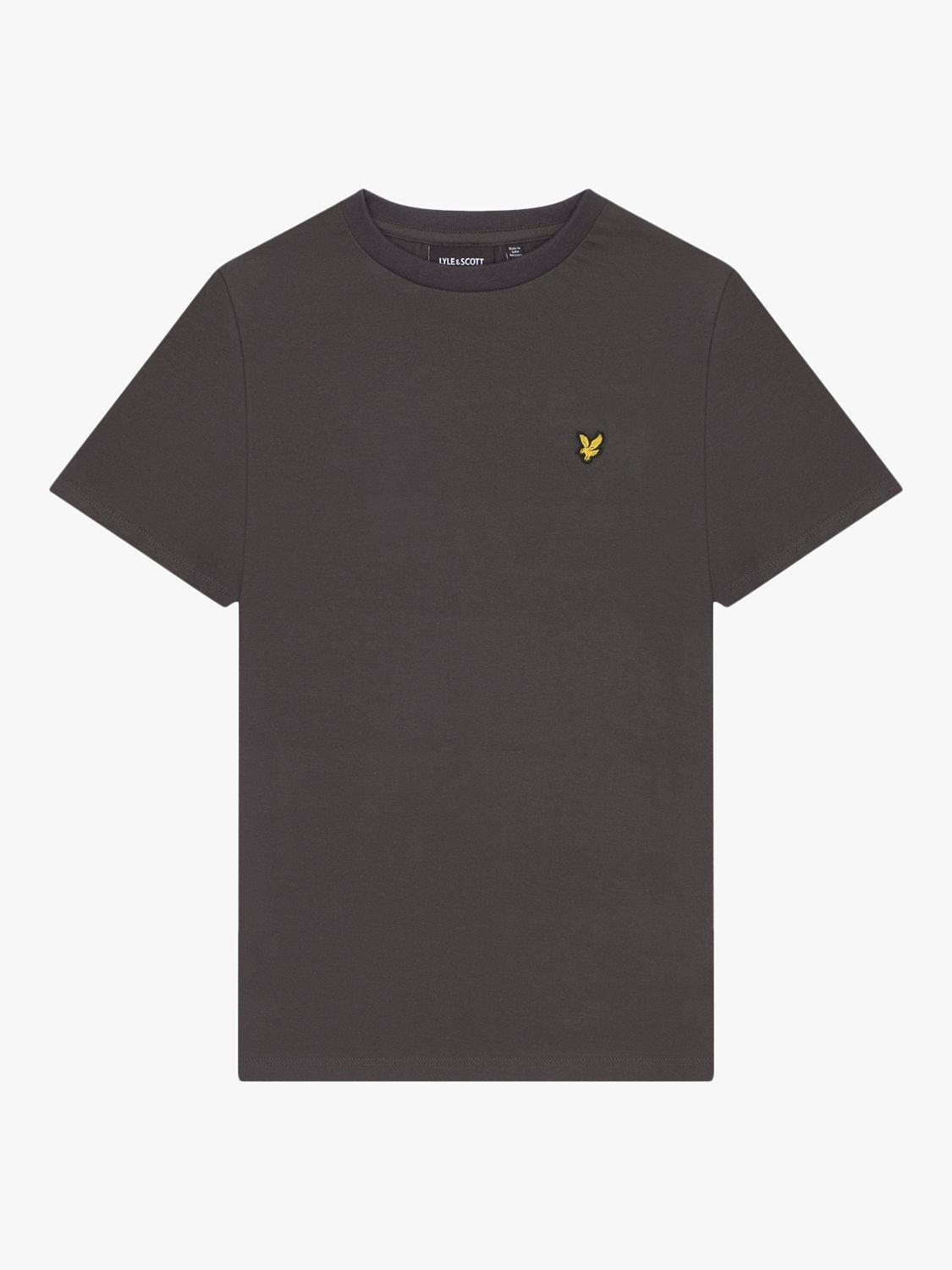 Product image 3 of 3, which shows Lyle & Scott Kids' Plain T-Shirt, Gunmetal, 3-4 years