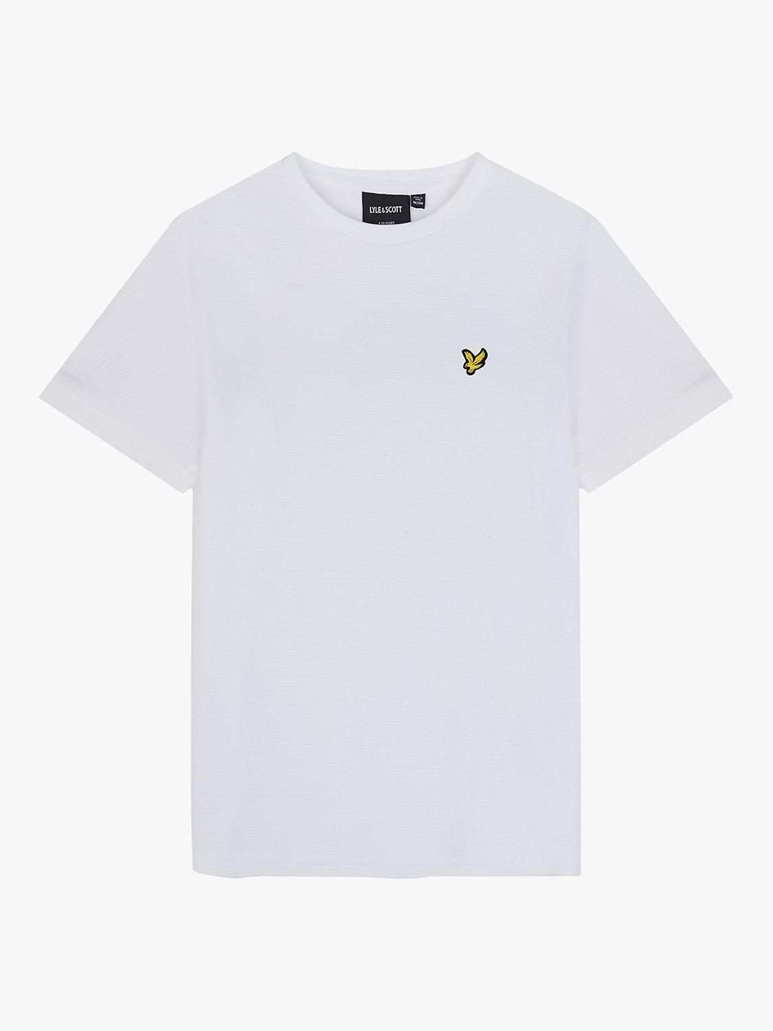 Lyle & Scott Kids' Milano Logo T-Shirt, White