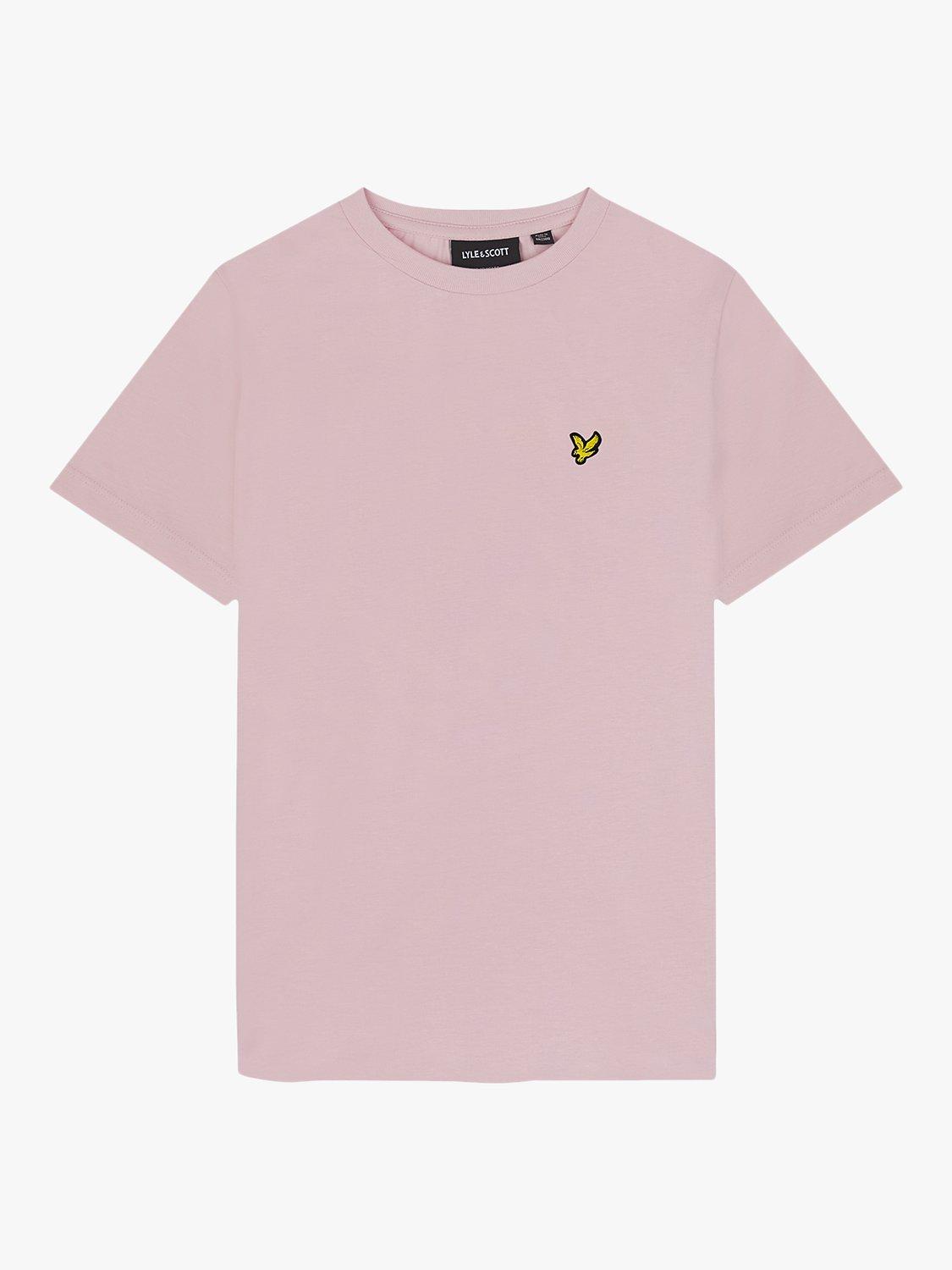 Product image 3 of 3, which shows Lyle & Scott Kids' Plain T-Shirt, Light Pink, 3-4 years