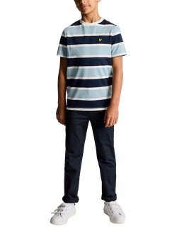 Lyle & Scott Kids' Chinos, Dark Navy