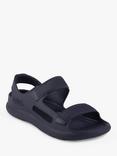 totes Kids' SolBounce Sports Sandals, Navy