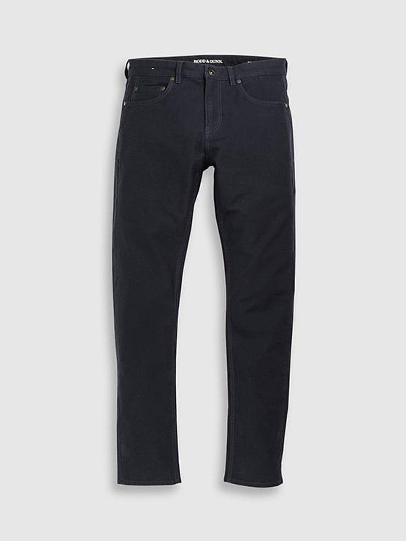 Rodd & Gunn Motion Slim Fit Stretch Cotton Jeans, Navy, 44R