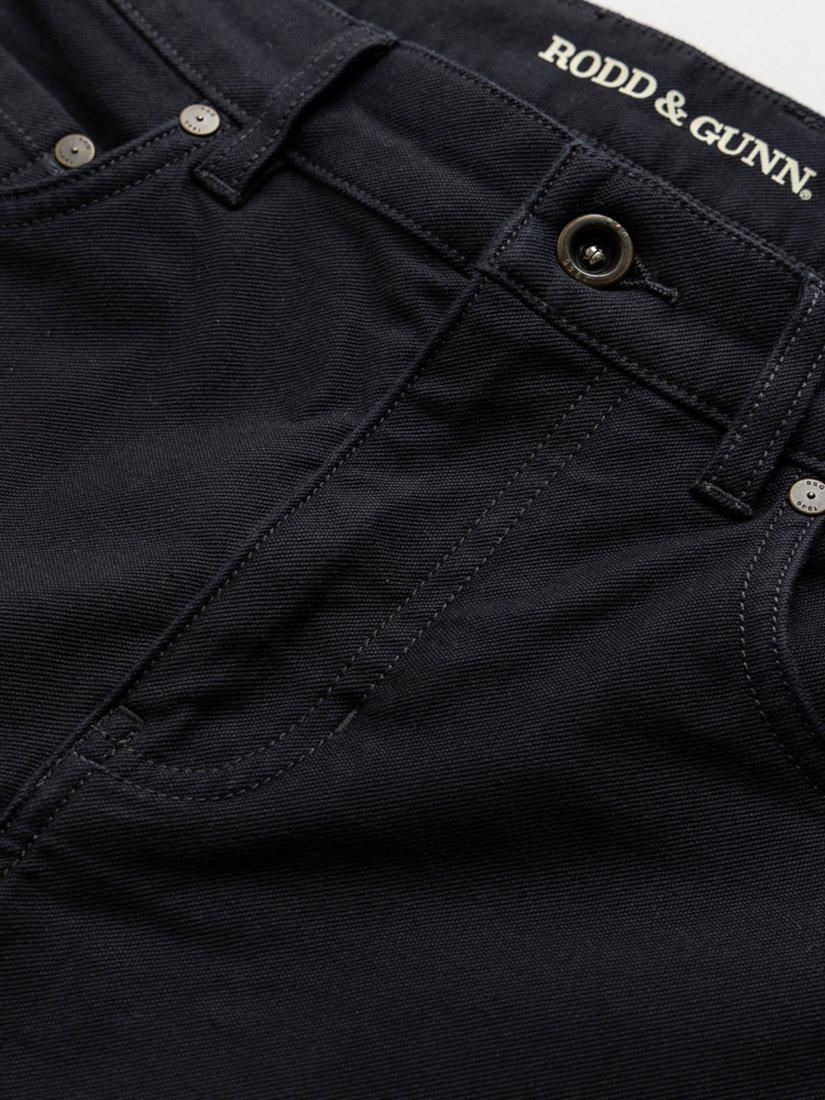 Rodd & Gunn Motion Slim Fit Stretch Cotton Jeans, Navy, 44R
