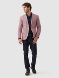 Rodd & Gunn The Cascades Slim Fit Wool & Linen Blend Blazer, Rose