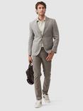 Rodd & Gunn The Cascades Slim Fit Wool & Linen Blend Blazer, Mink