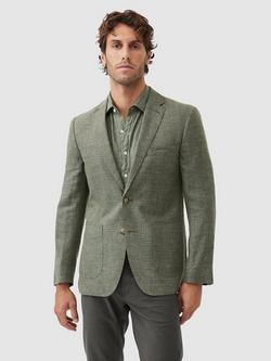 Rodd & Gunn The Cascades Linen Blend Slim Fit Blazer, Juniper