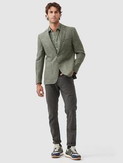 Rodd & Gunn The Cascades Linen Blend Slim Fit Blazer - view 2, Juniper